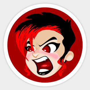 I'm angry! Sticker